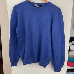 Periwinkle Ralph Lauren knit sweater